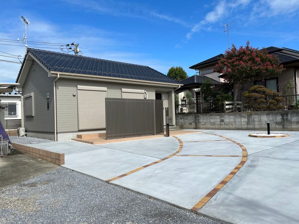 柔らかな外観の色合いに安らぐ家　鴻巣市　Ｆ様邸