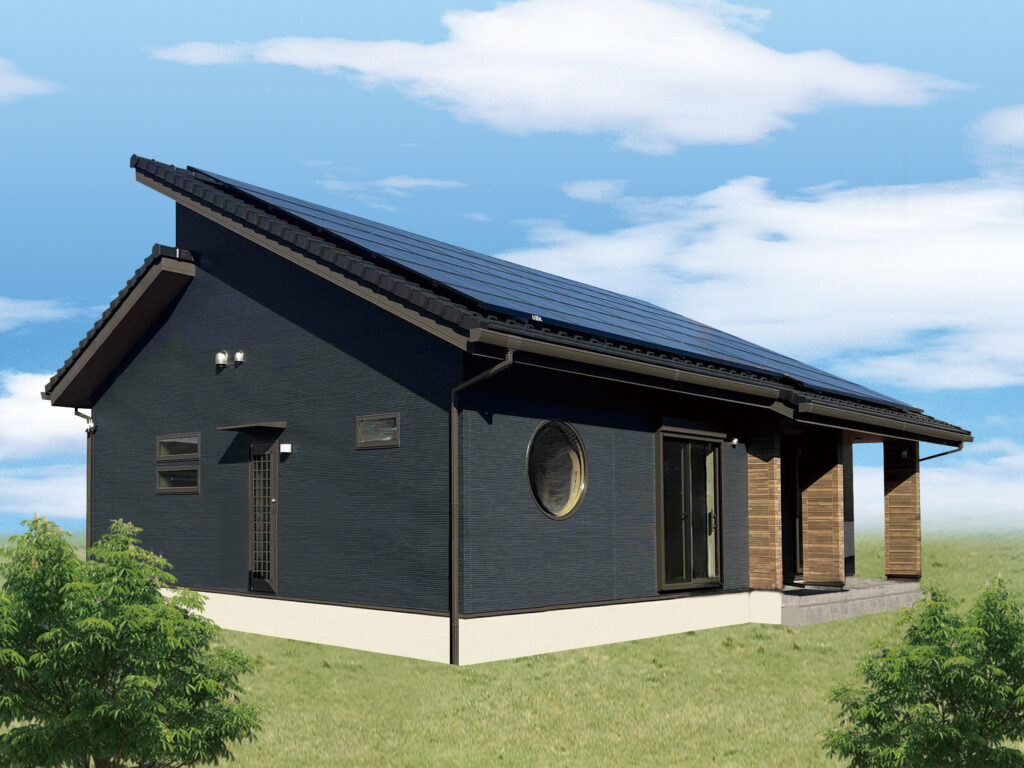 こだわりの張分けにセンスが光るファサード　行田市H様邸